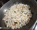 A picture of step 8 of Sabudana khichdi.