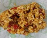 A picture of step 3 of Dry fruit chikki.