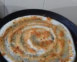 A picture of step 4 of Mysore masala dosa.