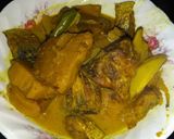 মিষ্টি কুমড়া,আলু ইলিশ মাছ দিয়ে রেসিপির ধাপ 6 ছবি