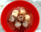 Foto langkah ke 3 dari resep Sop bakso tahu siomay mudah.