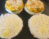 A picture of step 6 of Crispy Bread Mix Veg Gold Coins - Indian Taste Continental Starter Bites - Shallow Fry Tawa Recipe.