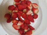 Strawberry panacotta