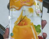 Foto langkah ke 1 dari resep Puding Susu Mangga topping Strawberry & Blueberry.