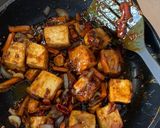 Foto langkah ke 5 dari resep Mongolian Tofu.