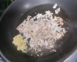 A picture of step 3 of Fried Black Rice.