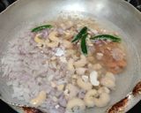 A picture of step 1 of SHAHI PANEER...(No tomato).