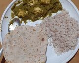 A picture of step 25 of Palak Paneer.