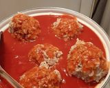 Paradicsomos húsgombóc recept fázis 6 fotója