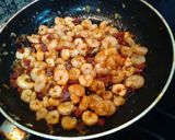 Foto del paso 2 de la receta Espinacas con gambitas