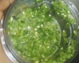 Foto langkah ke 3 dari resep Cumi Asin Petai Sambal Hijau.