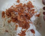 Foto langkah ke 3 dari resep Sawut Gula merah With Takir Bunga.