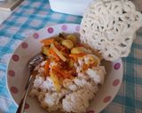 Foto langkah ke 3 dari resep Sayur labu siam santan pedas.