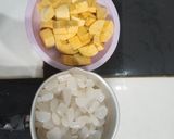 Foto langkah ke 1 dari resep Kolak Pisang Tanduk dengan Kolang Kaling.
