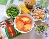Hình bước làm 1 của món Sườn chay nấu đậu trắng