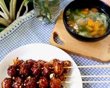 Foto langkah ke 4 dari resep Bakso Bakar.