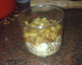 Foto del paso 5 de la receta: Falsa tarta de manzana con natillas y galletas con coco