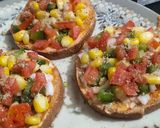 A picture of step 2 of Garlic Bread Pizza.