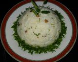 A picture of step 3 of Curd Rice.