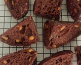 Foto langkah ke 28 dari resep Orange Peel Choco Sourdough Bread 82% (Open Bake Method).