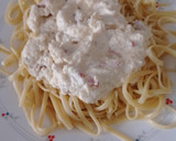 Foto del paso 5 de la receta: Pasta con nata y bacon