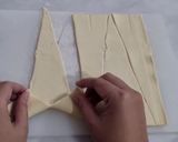 Foto langkah ke 2 dari resep Croissant Puff Pastry Praktis.
