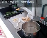 Foto del paso 4 de la receta Salteado tradicional de acelgas con champiñones al ajillo