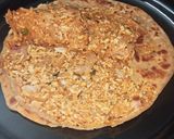 A picture of step 7 of Cauliflower paratha / gobhi ka paratha.