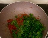 A picture of step 7 of Methi Paneer.