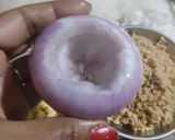A picture of step 3 of Soya granules Stuffed Baked Onion.
