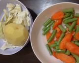 Foto langkah ke 1 dari resep Sayur Sop Tahu.
