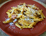 Foto del paso 11 de la receta: Macarrones estilo carbonara |¡Sin nata!