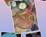 A picture of step 3 of Pearl millet & horse gram dosa.