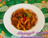 Foto langkah ke 3 dari resep Oseng Oseng Kulit Semangka.