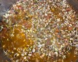 A picture of step 2 of Moth bean pulav.