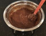 A picture of step 7 of Caramel Dust Fudge Brownies.