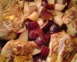A picture of step 9 of Morgh-va-Aloo (chicken with plums).