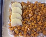Foto del passaggio 5 della ricetta Torta salata con zucca 🎃 e cardoncelli 🍄