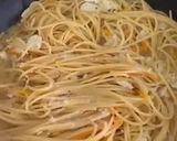 Gambar langkah 3 resipi One Pan Aglio e Olio 🇮🇹.