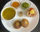A picture of step 7 of OATS DAL BAATI (VEGAN).
