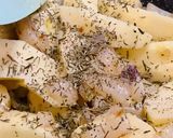 Hình bước làm 3 của món Dồi Huyết Nướng Táo & Cỏ Xạ Hương (Thyme)