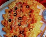 A picture of step 10 of Leaf shape pizza 🇮🇹.