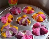 Foto langkah ke 5 dari resep Bolu Kukus Mekar anti gagal tanpa Soda.
