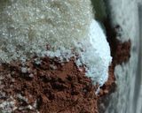 Foto langkah ke 2 dari resep 3. steam chocolate cake #tantanganakhirtahun#masakditahunbaru.