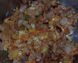 A picture of step 1 of Spicy Potato & Paneer Grilled Sandwich.