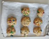 Une image de l'étape 1 de Cookies aux m&ms.