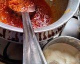 A picture of step 4 of Yummy and Tasty Malai Paneer with tomato.