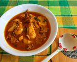 A picture of step 3 of Light Chicken Curry or Murgir Jhol.