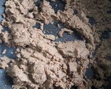 A picture of step 1 of Singhade ka halwa.