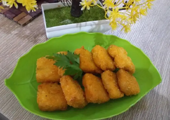 Langkah-langkah untuk membuat Resep Nugget ayam rumahan